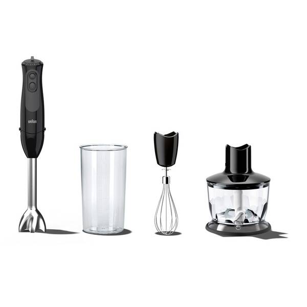 Ponorný mixér Braun MQ 3135 BK černá barva
