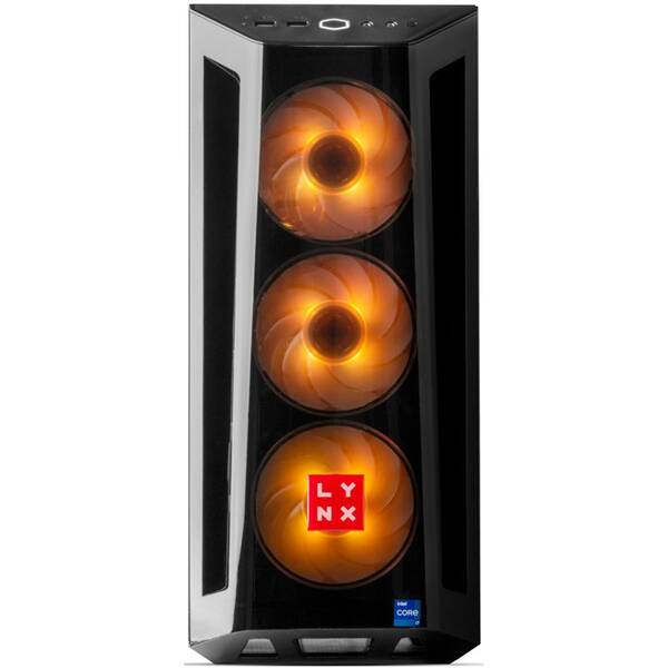 Herní počítač Lynx Challenger + Norton 360 STANDARD 10 GB + VPN 1 uživatel/1 zařízení na 1 rok černý


