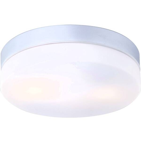 Stropní svítidlo GLOBO Vranos, 24 cm stříbrné

