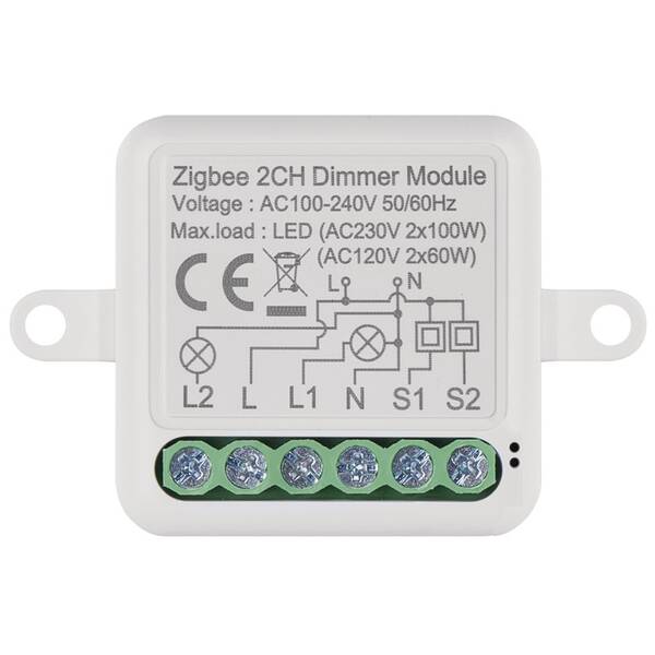 Modul EMOS GoSmart stmívací IP-2112DZ, ZigBee, 2-kanálový 

