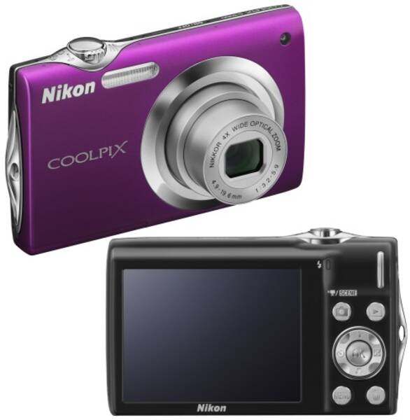 Digitální fotoaparát Nikon S3000MA fialový

