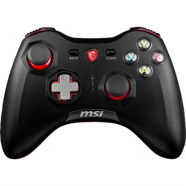 Gamepad MSI Force GC30, bezdrátový, pro PC, PS3, Android černý

