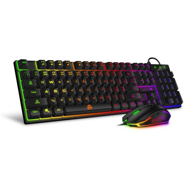 Klávesnice s myší Connect IT BATTLE CKM-3200-CS, CZ + SK layout černá

