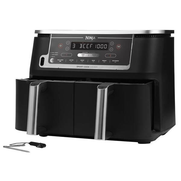Fritéza horkovzdušná Ninja AF451EU Foodie MAX Dual Zone 9,5 l černá barva
