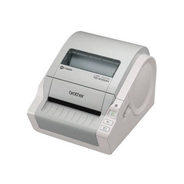 Tiskárna štítků Brother TD-4100N bílý

