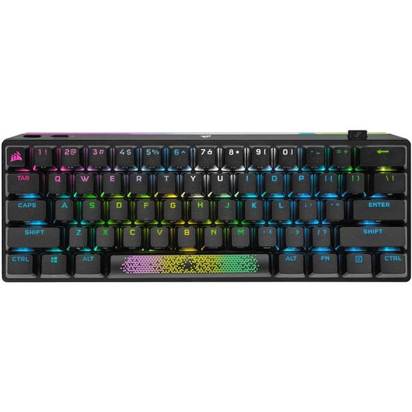 Klávesnice Corsair K70 PRO MINI Wireless CHERRY MX Red černá

