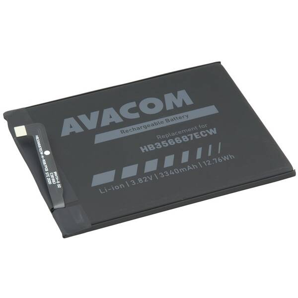 Baterie Avacom do mobilu Huawei nova 2 plus, Li-Ion 3,82V 3340mAh, (náhrada HB356687ECW) černá

