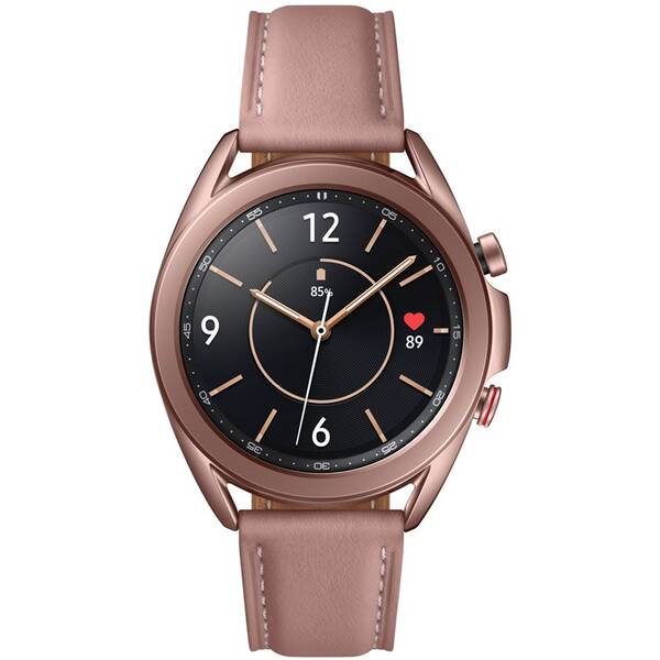 Chytré hodinky Samsung Watch3 41mm LTE bronzová barva
