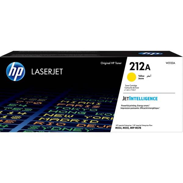 Toner HP 212A, 4500 stran žlutý

