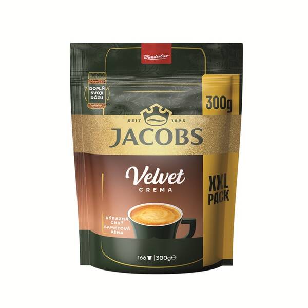 Káva instantní Jacobs Velvet Crema XXL 300 g 

