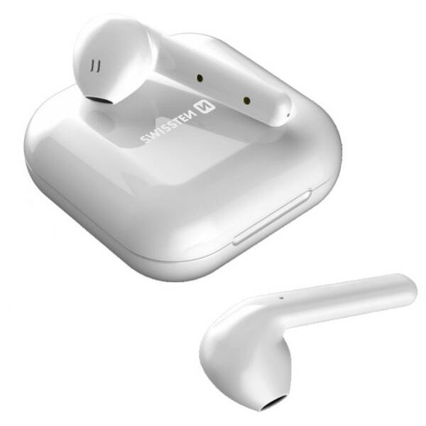 Sluchátka Swissten Flypods bílá

