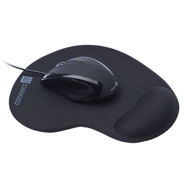 Myš Connect IT CI-77 + podložka černá

