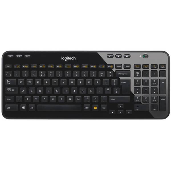 Klávesnice Logitech K360 CZ/SK černá

