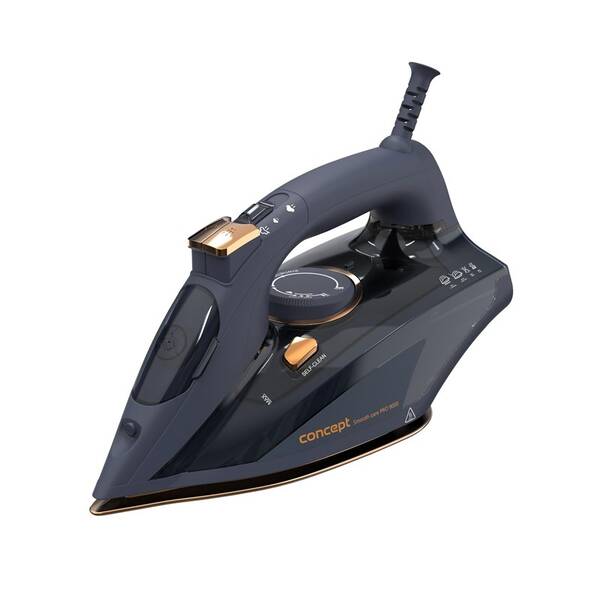 Žehlička Concept ZN9110 Smooth care PRO 9000 modrá/zlatá

