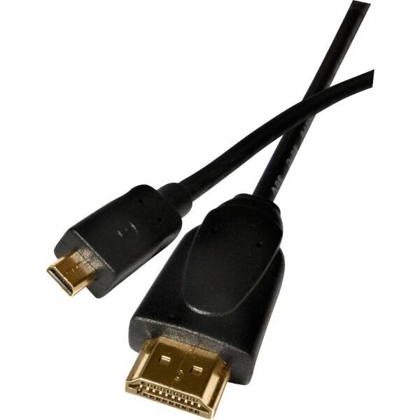 Kabel EMOS HDMI / HDMI micro, 1,5m, s ethernetem, v1.4 

