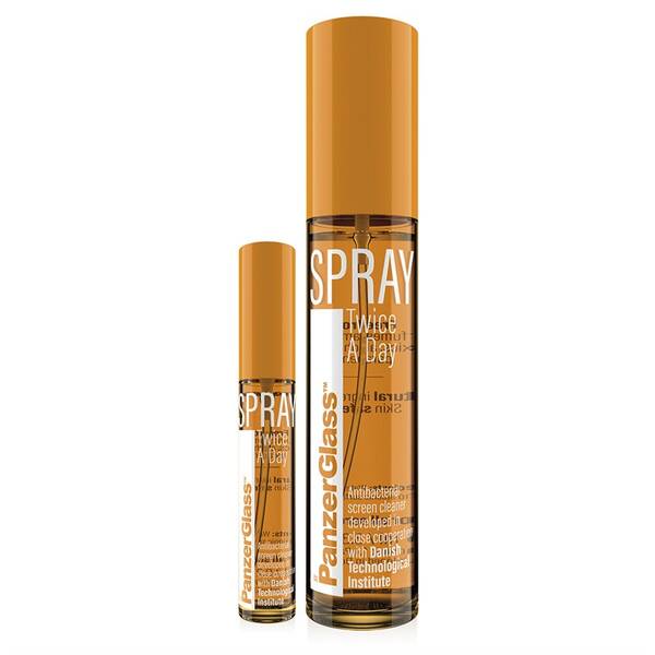 Antibakteriální sprej PanzerGlass Twice a day Bundle (8 ml + 100 ml) 

