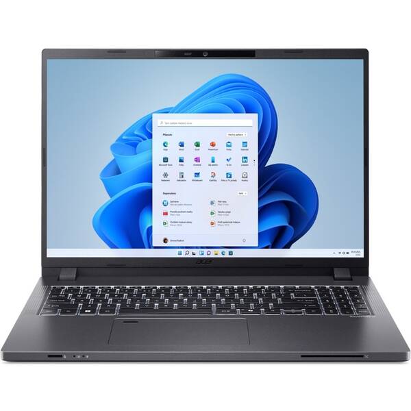 Notebook Acer TravelMate P2 16 (TMP216-41-TCO-R8WP) šedý

