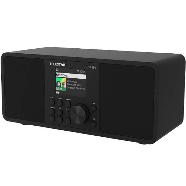 Internetový radiopřijímač s DAB+ Telestar TOP 250 černý

