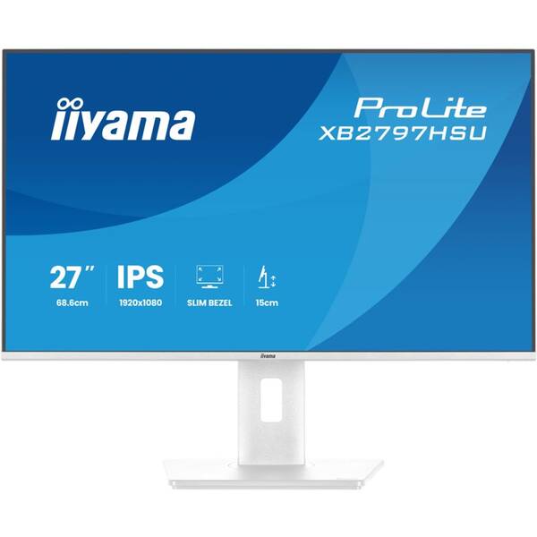 Monitor IIYAMA ProLite XB2797HSU-W1 bílý

