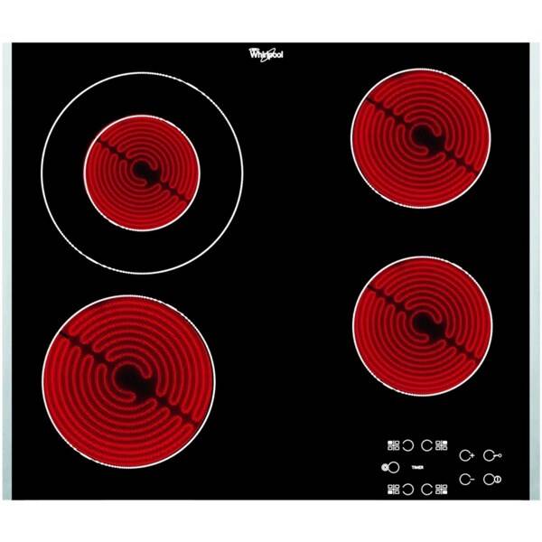 Sklokeramická varná deska Whirlpool AKT 8130/LX černá

