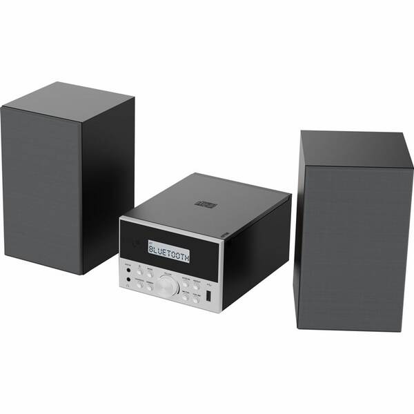 Mikrosystém Majority Oakcastle HiFi150 černý/stříbrný

