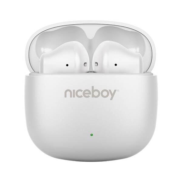 Sluchátka Niceboy Beans 4 POP bílá

