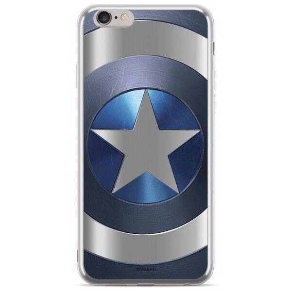 Kryt na mobil Marvel Captain America na Huawei P20 Lite stříbrný

