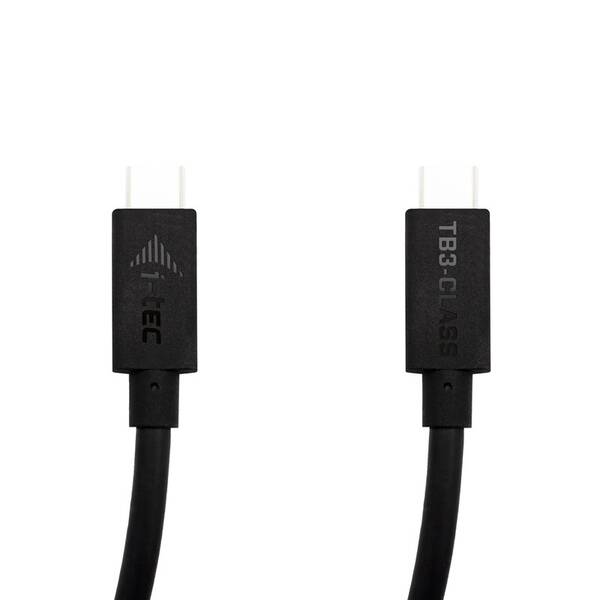 Kabel i-tec Thunderbolt 3, 40 Gbps, 100W USB-C PD, 1,5m černý

