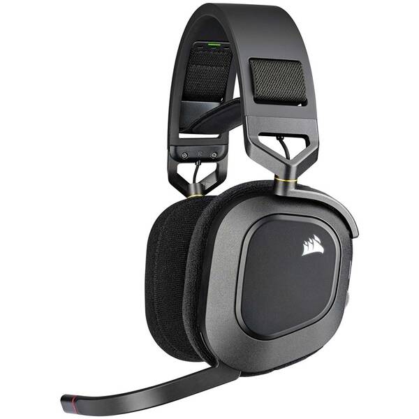 Headset Corsair HS80 RGB Wireless carbon


