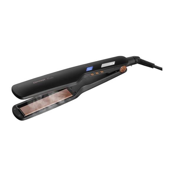 Žehlička na vlasy s párou Concept VZ6010 černá/bronzová

