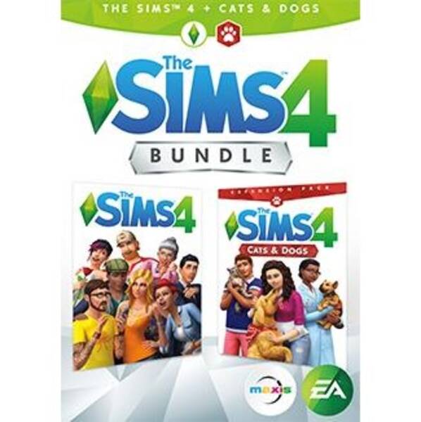 Hra EA THE SIMS 4 + CATS & DOGS  CZ/SK Bundle 

