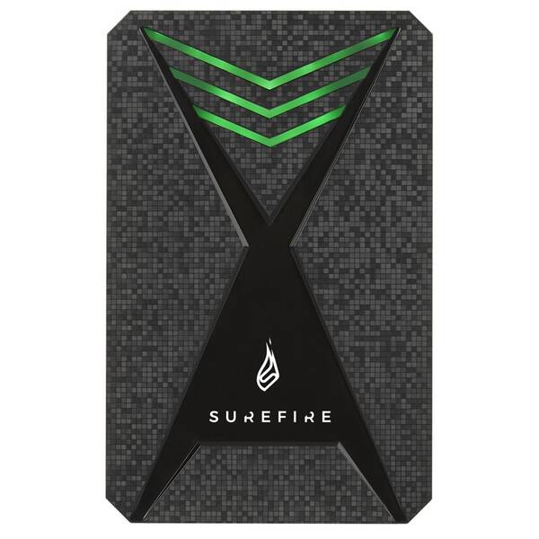 Externí pevný disk 2,5" SureFire Gaming Bunker HDD USB 3.2 Gen 1 1TB černý


