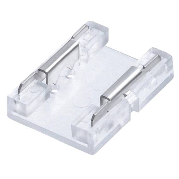 Konektor Solight propojovací, pevný, pro COB LED pásky 0,8cm bílý

