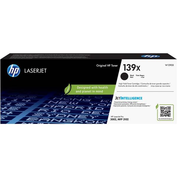 Toner HP 139X, 4 000 stran černý

