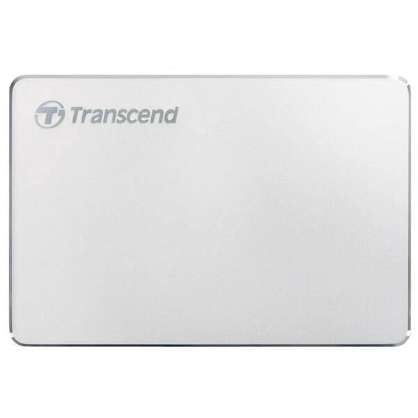 Externí pevný disk 2,5" Transcend 25C3S 2TB stříbrný

