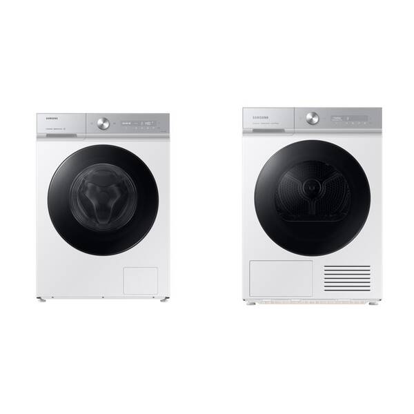 Set výrobků Samsung WW90DB8U95GHU4 + DV90BB9445GHS7 bílá barva
