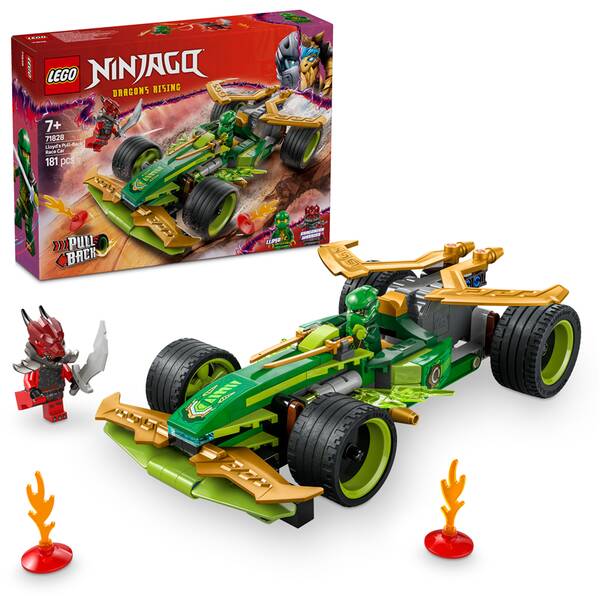 Stavebnice LEGO® NINJAGO® 71828 Lloydovo závodní auto s natahovacím motorem 


