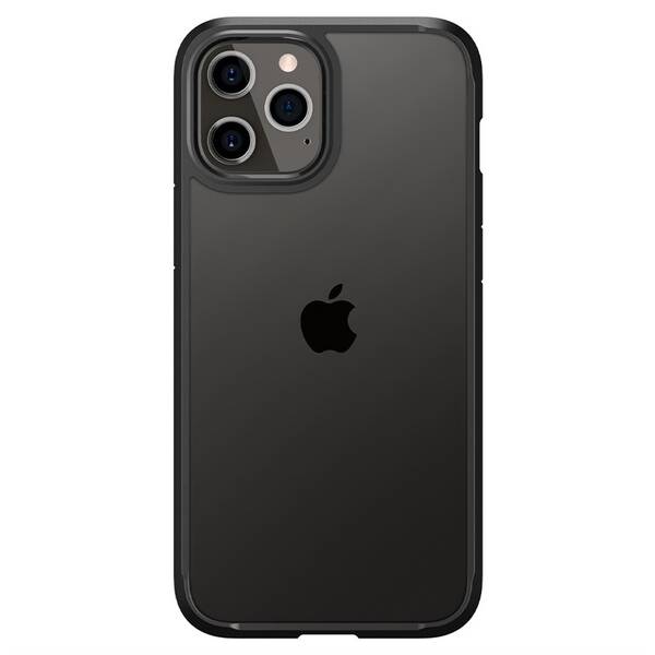 Kryt na mobil Spigen Ultra Hybrid na Apple iPhone 12 Pro Max černý/průhledný

