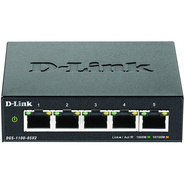 Switch D-Link DGS-1100-05 V2 Easy Smart 

