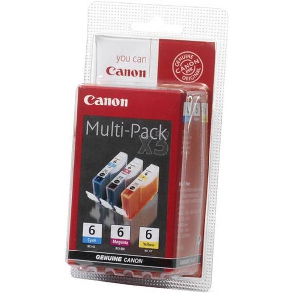 Inkoustová náplň Canon BCI-16C, 360 stran - originální červená/modrá/žlutá


