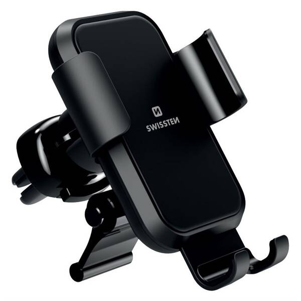 Držák na mobil Swissten S-Grip G2-AV4, do mřížky černý

