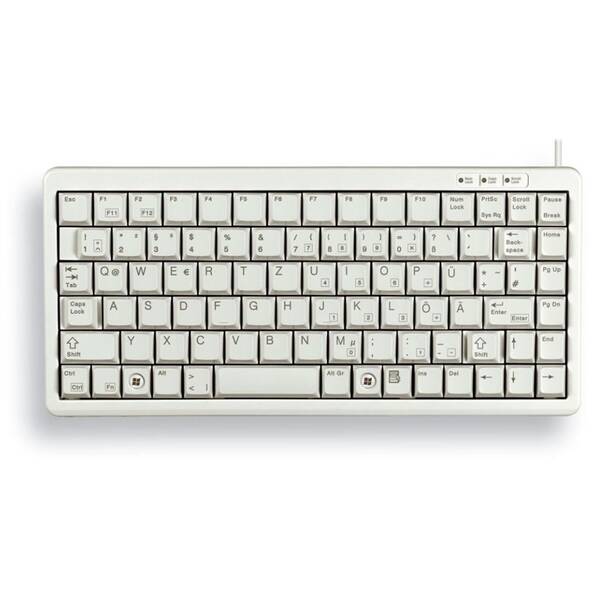 Klávesnice Cherry G84-4100, UK bílá


