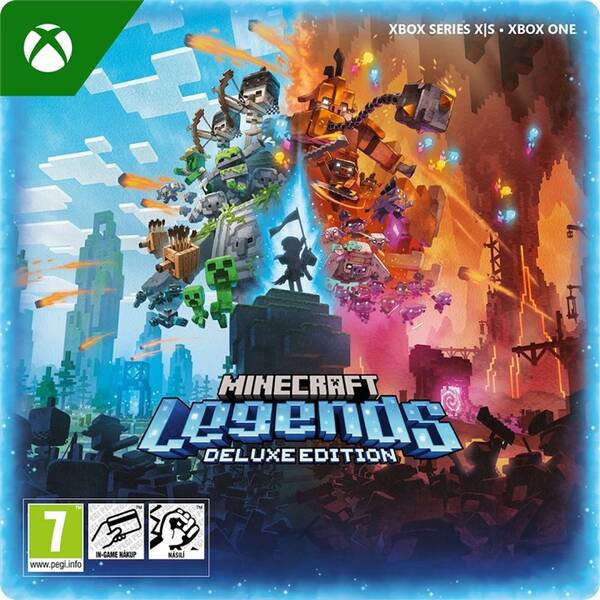  Microsoft Xbox Minecraft Legends - Deluxe Edition - elektronická licence 

