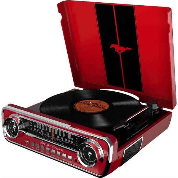 Gramofon ION Mustang LP červený

