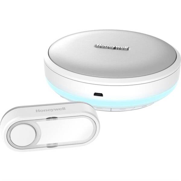 Zvonek bezdrátový Honeywell DCR315S, na baterie, 150m šedý

