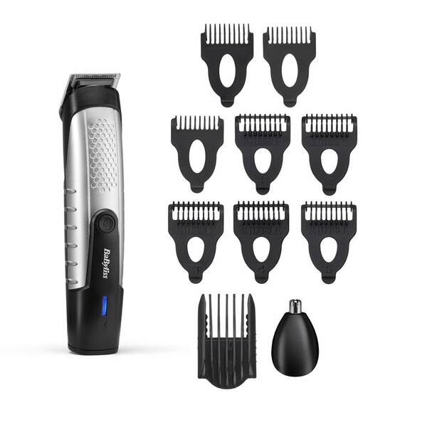 Zastřihovač vousů BaByliss T812E černý/stříbrný

