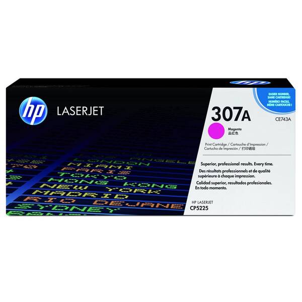 Toner HP 307A, 7 300 stran purpurový

