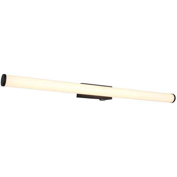 Nástěnné svítidlo TRIO Mattimo, 80 cm černé

