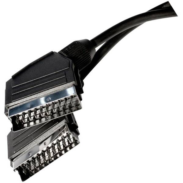 Kabel EMOS SCART, 3m černý

