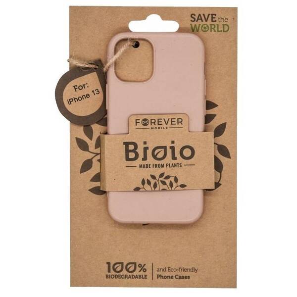 Kryt na mobil Forever Bioio na Apple iPhone 13 růžový


